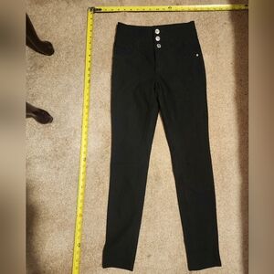Elite Jeans, women's straight, black pants